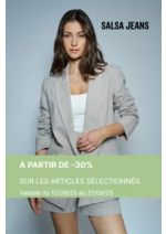 Promos et remises  : À PARTIR DE -30%