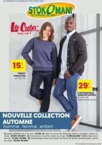 Prospectus Stokomani Corbeil-Essonnes : NOUVELLE COLLECTION AUTOMNE