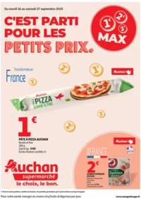 Prospectus Auchan Supermarché Paris 12 Reuilly : C'est parti pour les petits prix dans votre super
