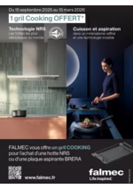 Prospectus BeDigital : FALMEC CUISSON ASPIRATION