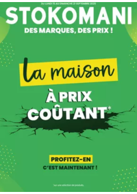 Prospectus Stokomani Fleury-les-Aubrais : La maison à prix coûtant