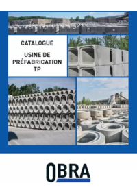 Prospectus Chausson Matériaux CASTILLON DU GARD : CATALOGUE USINE DE PRÉFABRICATION TP