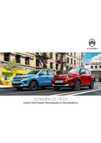 Prospectus Citroen RIEC SUR BELON : Citroën C3 Caractéristiques