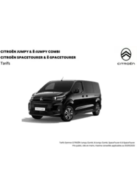 Prospectus Citroen SAINT JEAN DE MUZOLS : Citroën Spacetourer Caractéristiques