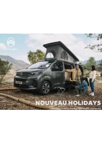Prospectus Citroen BOUSSAC : Citroën Holidays Caractéristiques