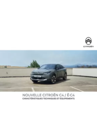 Prospectus Citroen DINAN : Citroën Nouvelle C4 Caractéristiques