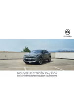 Citroën Nouvelle C4 Caractéristiques Prospectus Citroen : Citroën Nouvelle C4 Caractéristiques