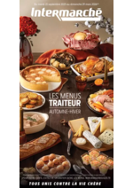 Prospectus Intermarché Super : CATALOGUE TRAITEUR AUTOMNE HIVER