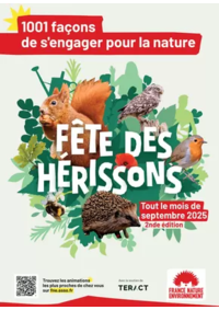 Prospectus Delbard Aubevoye : Fête des Hérissons : 1001 manières de s'engager pour la nature
