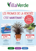 Prospectus Villaverde : Les promos de la rentrée C'est maintenant !