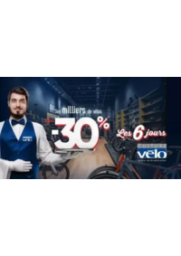 Prospectus Culture vélo Cavaillon : À cette occasion de nombreux modèles de vélos sont à prix cassés du vendredi 5 au samedi 20 septembr