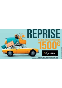 Prospectus L'ameublier DRAVEIL : Jusqu’au 4 octobre 2025, votre magasin L’Ameublier les reprend jusqu’à 1500€