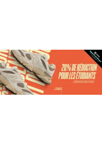Prospectus JD Sports Amiens : 20 % DE RÉDUCTION POUR LES ÉTUDIANTS