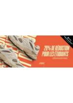 Prospectus JD SPORTS : 20 % DE RÉDUCTION POUR LES ÉTUDIANTS