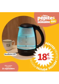 Prospectus Gifi PLAISIR : Et profitez également d'une sélection de produits à PRIX FOUS, du 17 au 21 uniquement !
