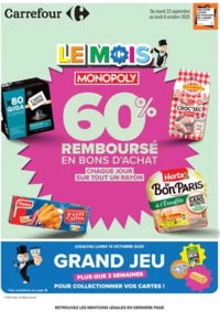 Prospectus Carrefour Drive ABBEVILLE : LE MOIS MONOPOLY !