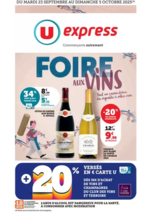 Prospectus U Express : Foire aux Vins d'Automne