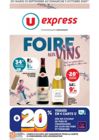 Prospectus U Express : Foire aux Vins d'Automne