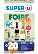 Prospectus Super U : Foire aux Vins d'Automne