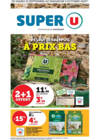 Prospectus Super U MONTFORT LE GESNOIS : Spécial Jardin