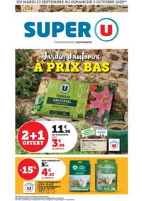 Prospectus Super U MALANSAC : Spécial Jardin