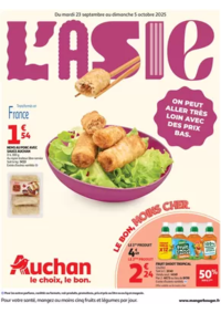 Prospectus Auchan ST GENIS LAVAL : L'Asie, on peut aller très loin avec des prix bas
