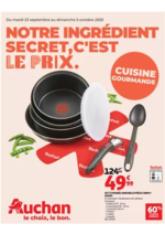 Prospectus Auchan : Notre ingrédient secret c'est le prix