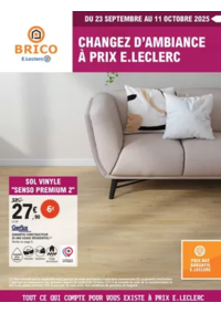 Prospectus Brico E.Leclerc AZAY LE BRULE : Trafic Brico 10