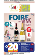 Prospectus Maximarché : FOIRE AUX VINS