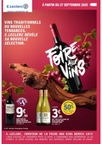 Prospectus E.Leclerc VENDOME : FOIRE AUX VINS - MIXTE