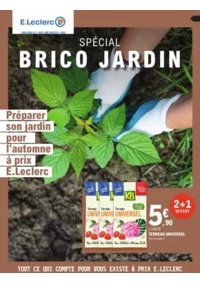 Prospectus E.Leclerc TRELISSAC : JARDIN DAUTOMNE BRICO CHAUFFAGE