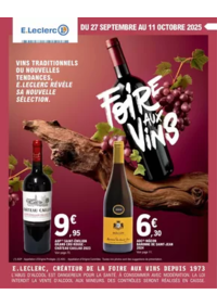 Prospectus E.Leclerc Saint Georges : FOIRE AUX VINS - MIXTE