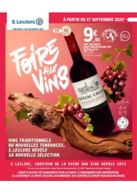 Prospectus E.Leclerc LIMOUX : FOIRE AUX VINS - MIXTE