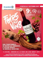 Prospectus E.Leclerc : FOIRE AUX VINS - MIXTE