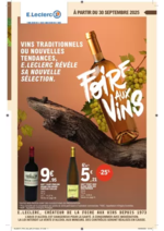 Prospectus E.Leclerc : FOIRE AUX VINS - MIXTE