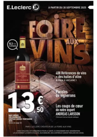 Prospectus E.Leclerc MORLAIX : FOIRE AUX VINS - MIXTE