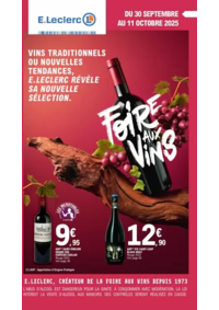 Prospectus E.Leclerc EAUZE : FOIRE AUX VINS - MIXTE