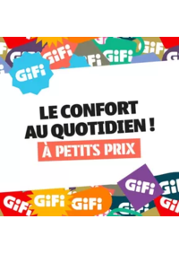 Prospectus Gifi LANGON : Les indispensables pour privilégier le confort au quotidien