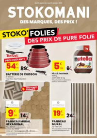 Prospectus Stokomani Corbeil-Essonnes : Stoko'Folies des prix de pure folie
