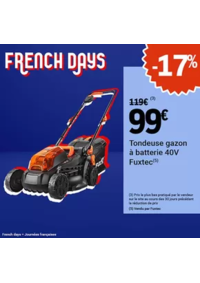 Prospectus Jardi E.Leclerc SURGERES : French days