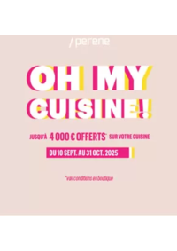 Prospectus Perene Vendargues : Oh my cuisine !