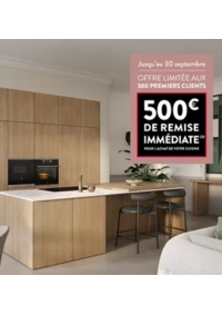 Prospectus Cuisine Plus : 500€ DE REMISE IMMÉDIATE SUR VOTRE FUTURE CUISINE !