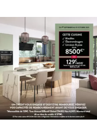 Prospectus Cuisine plus Amiens - Longueau : Financez votre cuisine à un taux préférentiel de 4,90%* TAEG fixe grâce à notre partenaire privilégi
