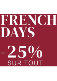 Prospectus Carré blanc Paris PONTARLIER : French days
