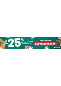 Prospectus Animalis Poitiers : -25 % sur une sélection de références