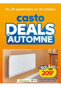 Prospectus Castorama PARIS 20 : Un automne au chaud avec Castorama
