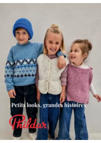 Prospectus Phildar GRENOBLE Centre Commercial Grand Place : Petits looks, grandes histoires