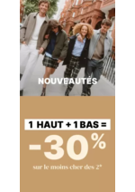 Promos et remises  : 1 Haut + 1 Bas pour vous faire plaisir