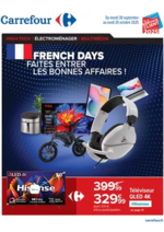 Prospectus Carrefour : FRENCH DAYS FAITES ENTRER LES BONNES AFFAIRES !