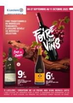 Prospectus E.Leclerc : FOIRE AUX VINS